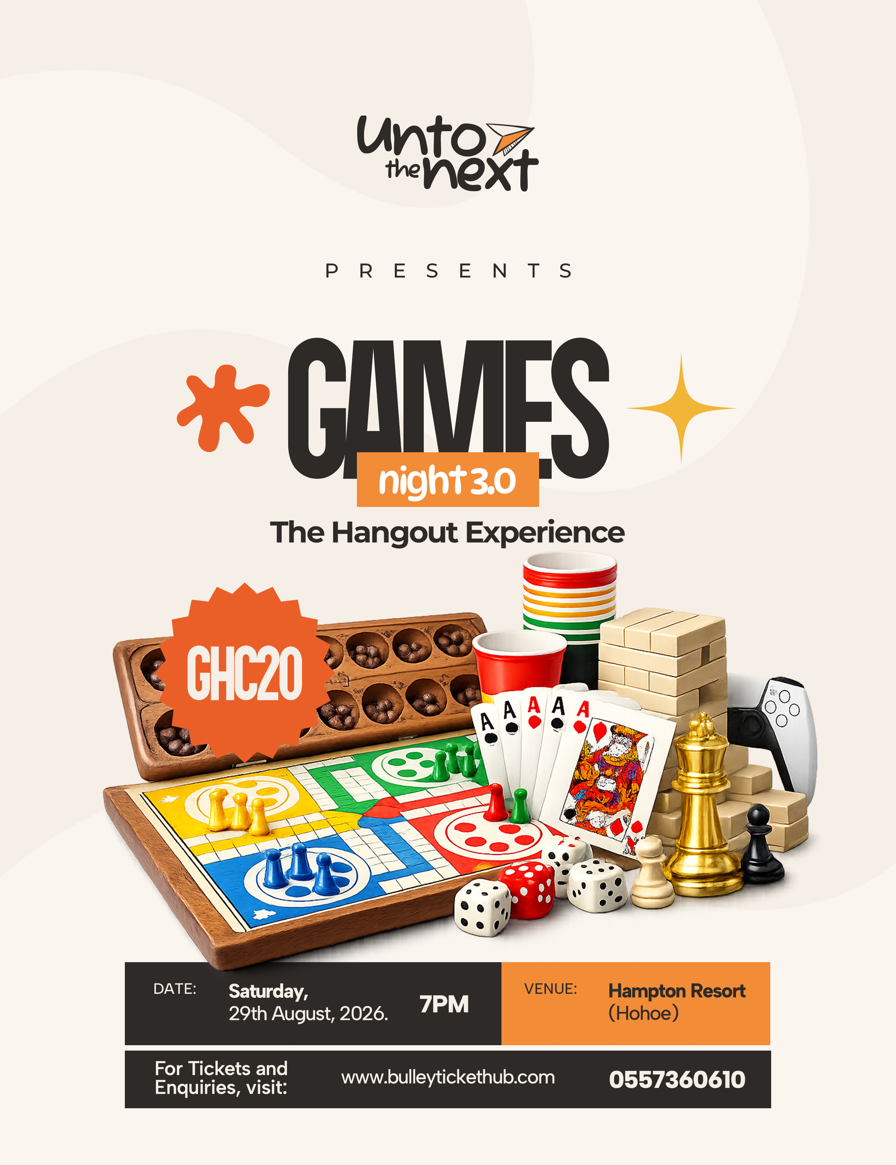 GAMES NIGHT 3.0 (The Hangout Experience)